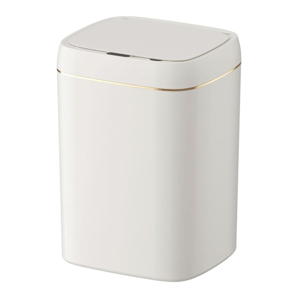 HOME USE κάδος απορριμμάτων HUH-0188 με φωτοκύτταρο, 13lt, λευκός HOME USE κάδος απορριμμάτων HUH-0188 με φωτοκύτταρο, 13lt, λευκός