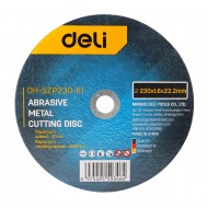 DELI δίσκος κοπής μετάλλου DH-SZP230-E1, 230mm, 6600rpm DELI δίσκος κοπής μετάλλου DH-SZP230-E1, 230mm, 6600rpm