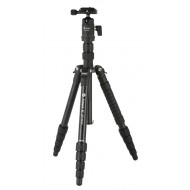 FOTOPRO τρίποδο φωτογράφισης X-go Gecko E2, πτυσσόμενο έως 146.1cm, έως 8kg, μαύρο