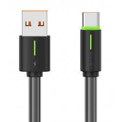 USAMS καλώδιο USB-C σε USB US-SJ732, 3A, 480Mbps, 1m, μαύρο