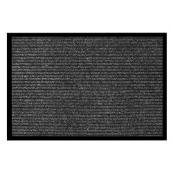 HOME USE πατάκι εισόδου HUH-0207, αντιολισθητικό, 60x40cm, 6mm πάχος, γκρι