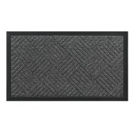 HOME USE πατάκι εισόδου HUH-0212, αντιολισθητικό, 60x40cm, 5mm πάχος, γκρι