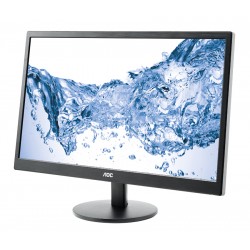AOC used οθόνη E2470SW LED, 23.6" 1920x1080, VGA/DVI, Grade B