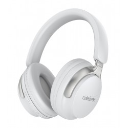 CELEBRAT headphones A40, ασύρματα & ενσύρματα, 40mm, 250mAh, λευκά