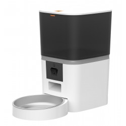 BRUNO smart ταΐστρα κατοικίδιων BRN-0237 με κάμερα 2MP, 6L, WiFi, λευκή