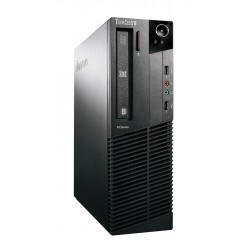 LENOVO PC ThinkCentre M83 SFF, Refurbished Grade A Repainted, i5-4440, 8/128GB SSD, DVD, FreeDOS