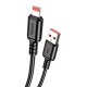 KAKUSIGA καλώδιο Lightning σε USB KSC-982, 15W, 480Mbps, 1m, μαύρο KAKUSIGA καλώδιο Lightning σε USB KSC-982, 15W, 480Mbps, 1m, μαύρο