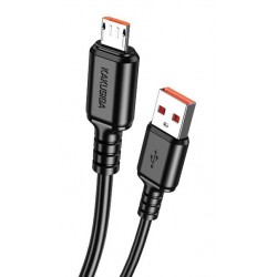 KAKUSIGA καλώδιο micro USB σε USB KSC-982, 15W, 480Mbps, 1m, μαύρο