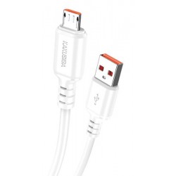 KAKUSIGA καλώδιο micro USB σε USB KSC-982, 15W, 480Mbps, 1m, λευκό