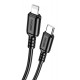 KAKUSIGA καλώδιο Lightning σε USB-C KSC-982, 20W, 480Mbps, 1m, μαύρο KAKUSIGA καλώδιο Lightning σε USB-C KSC-982, 20W, 480Mbps, 1m, μαύρο