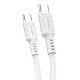 KAKUSIGA καλώδιο USB-C σε USB-C KSC-984, σιλικόνης, 60W, 480Mbps, 1m, λευκό KAKUSIGA καλώδιο USB-C σε USB-C KSC-984, σιλικόνης, 60W, 480Mbps, 1m, λευκό