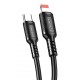 KAKUSIGA καλώδιο Lightning σε USB-C KSC-984, σιλικόνης, 27W, 480Mbps, 1m, μαύρο KAKUSIGA καλώδιο Lightning σε USB-C KSC-984, σιλικόνης, 27W, 480Mbps, 1m, μαύρο