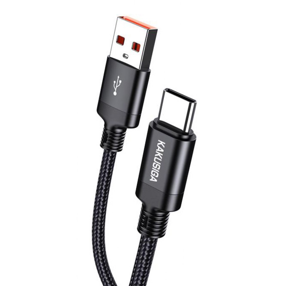 KAKUSIGA καλώδιο USB-C σε USB KSC-970, 15W, 480Mbps, 1m, μαύρο KAKUSIGA καλώδιο USB-C σε USB KSC-970, 15W, 480Mbps, 1m, μαύρο