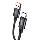 KAKUSIGA καλώδιο USB-C σε USB KSC-970, 15W, 480Mbps, 1m, μαύρο KAKUSIGA καλώδιο USB-C σε USB KSC-970, 15W, 480Mbps, 1m, μαύρο