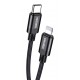 KAKUSIGA καλώδιο Lightning σε USB-C KSC-970, 27W, 480Mbps, 1m, μαύρο KAKUSIGA καλώδιο Lightning σε USB-C KSC-970, 27W, 480Mbps, 1m, μαύρο