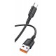 KAKUSIGA καλώδιο USB-C σε USB KSC-805, 15W, 480Mbps, 1m, μαύρο KAKUSIGA καλώδιο USB-C σε USB KSC-805, 15W, 480Mbps, 1m, μαύρο