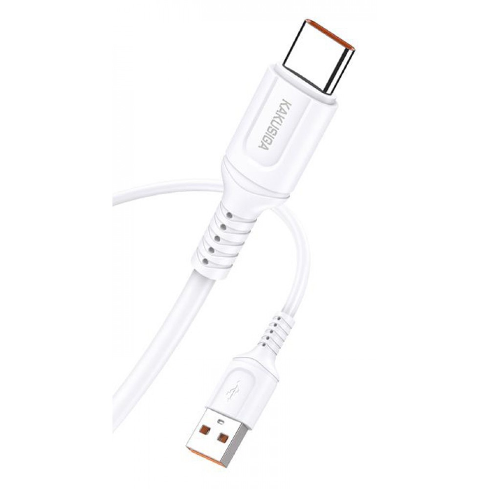 KAKUSIGA καλώδιο USB-C σε USB KSC-805, 15W, 480Mbps, 1m, λευκό KAKUSIGA καλώδιο USB-C σε USB KSC-805, 15W, 480Mbps, 1m, λευκό