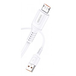 KAKUSIGA καλώδιο micro USB σε USB KSC-805, 12W, 480Mbps, 1m, λευκό