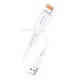 KAKUSIGA καλώδιο Lightning σε USB KSC-805, 12W, 480Mbps, 1m, λευκό KAKUSIGA καλώδιο Lightning σε USB KSC-805, 12W, 480Mbps, 1m, λευκό