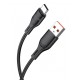 KAKUSIGA καλώδιο USB-C σε USB KSC-953, σιλικόνης, 15W, 480Mbps, 1m, μαύρο KAKUSIGA καλώδιο USB-C σε USB KSC-953, σιλικόνης, 15W, 480Mbps, 1m, μαύρο