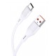 KAKUSIGA καλώδιο USB-C σε USB KSC-953, σιλικόνης, 15W, 480Mbps, 1m, λευκό KAKUSIGA καλώδιο USB-C σε USB KSC-953, σιλικόνης, 15W, 480Mbps, 1m, λευκό