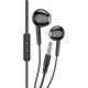 KAKUSIGA earphones με μικρόφωνο KSC-1301, 3.5mm σύνδεση, 14mm, 1.1m, μαύρα KAKUSIGA earphones με μικρόφωνο KSC-1301, 3.5mm σύνδεση, 14mm, 1.1m, μαύρα
