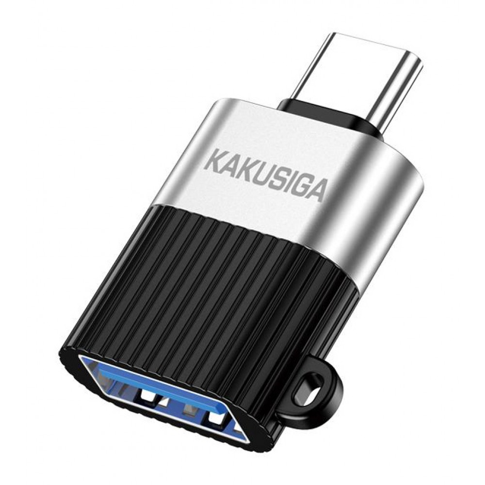 KAKUSIGA αντάπτορας USB-C σε USB KSC-1420, 5Gbps, 18W, γκρι KAKUSIGA αντάπτορας USB-C σε USB KSC-1420, 5Gbps, 18W, γκρι