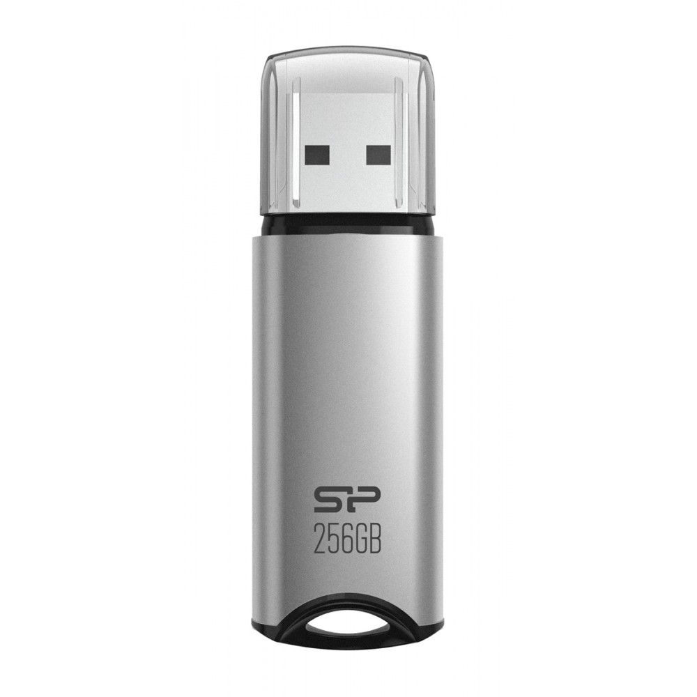 SILICON POWER USB Flash Drive Marvel M02, 256GB, USB 3.2, γκρι SILICON POWER USB Flash Drive Marvel M02, 256GB, USB 3.2, γκρι