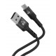 POWERTECH καλώδιο USB-C σε USB PTR-0161, σιλικόνης, 60W, 480Mbps, 1m, μαύρο POWERTECH καλώδιο USB-C σε USB PTR-0161, σιλικόνης, 60W, 480Mbps, 1m, μαύρο