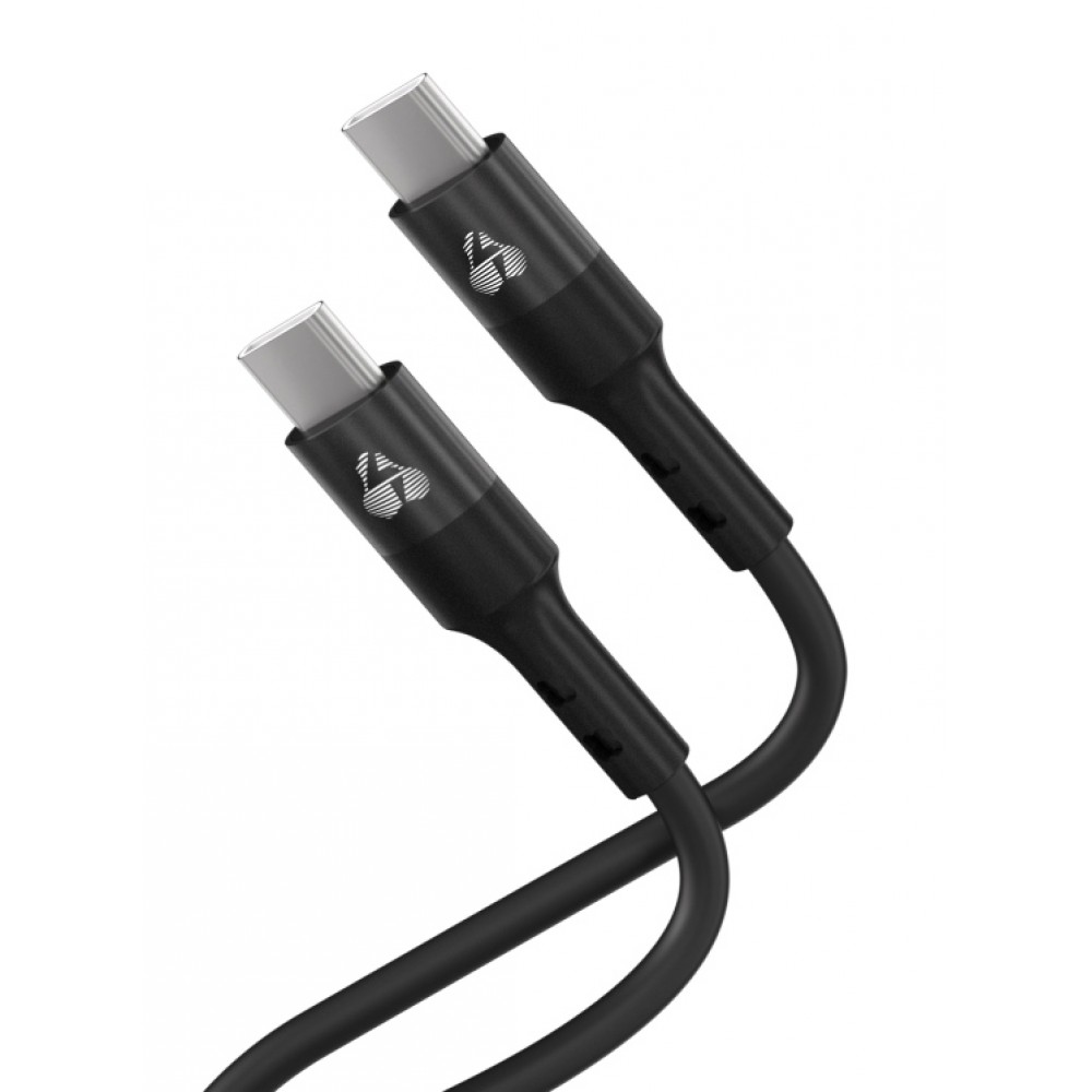POWERTECH καλώδιο USB-C PTR-0163, σιλικόνης, 60W, 480Mbps, 1m, μαύρο POWERTECH καλώδιο USB-C PTR-0163, σιλικόνης, 60W, 480Mbps, 1m, μαύρο