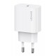 USAMS φορτιστής τοίχου CC226, USB-C, 20W, λευκός USAMS φορτιστής τοίχου CC226, USB-C, 20W, λευκός