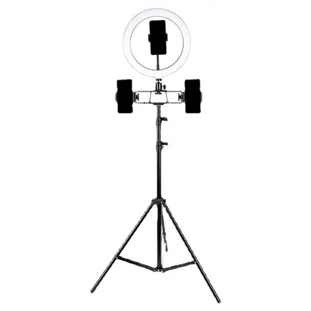 Φωτιστικό δαχτυλίδι LED ZD67D με τρίποδα, Φ30cm, 11W, RGB Φωτιστικό δαχτυλίδι LED ZD67D με τρίποδα, Φ30cm, 11W, RGB