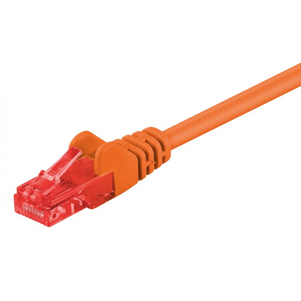 GOOBAY καλώδιο δικτύου 95262, CAT 6 U/UTP, CCA, 250MHz, 1m, πορτοκαλί GOOBAY καλώδιο δικτύου 95262, CAT 6 U/UTP, CCA, 250MHz, 1m, πορτοκαλί