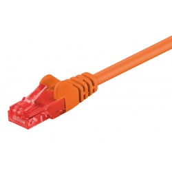 GOOBAY καλώδιο δικτύου 95262, CAT 6 U/UTP, CCA, 250MHz, 1m, πορτοκαλί
