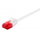 GOOBAY καλώδιο δικτύου 71549, CAT 6 U/UTP, slim, copper, 250MHz, 0.15m, λευκό GOOBAY καλώδιο δικτύου 71549, CAT 6 U/UTP, slim, copper, 250MHz, 0.15m, λευκό