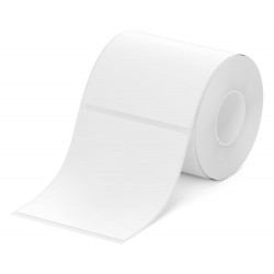 NIIMBOT ρολό θερμικών αυτοκόλλητων ετικετών T60X70-110-WH, 60x70mm, 110 ετικέτες, λευκό