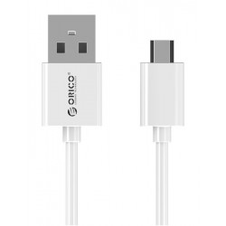 ORICO καλώδιο micro USB σε USB ADC-05, 3A, 480Mbps, 0.5m, λευκό
