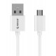 ORICO καλώδιο micro USB σε USB ADC-05, 3A, 480Mbps, 0.5m, λευκό ORICO καλώδιο micro USB σε USB ADC-05, 3A, 480Mbps, 0.5m, λευκό