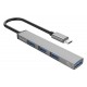 ORICO USB hub AH-13, 4x θυρών, USB 3.0, 5Gbps, USB-C σύνδεση, γκρι ORICO USB hub AH-13, 4x θυρών, USB 3.0, 5Gbps, USB-C σύνδεση, γκρι