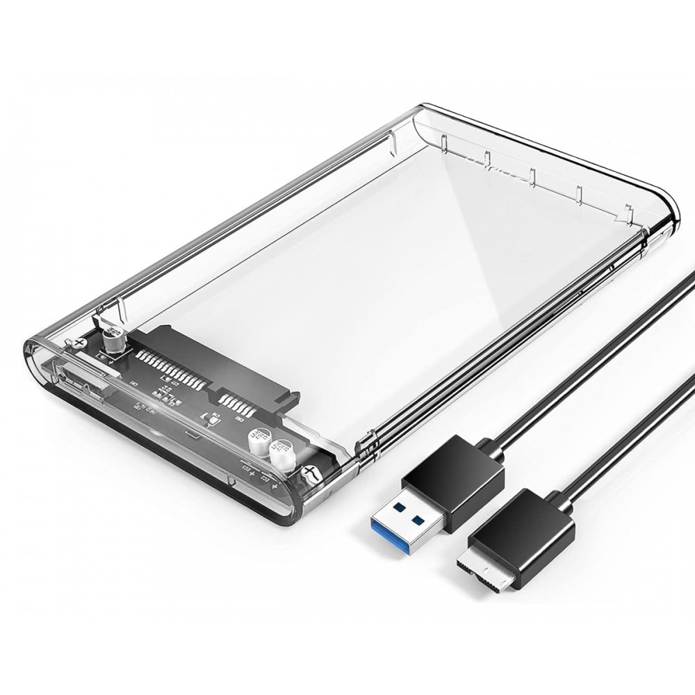 ORICO θήκη για 2.5 SATA HDD/SSD 2139U3, 5Gbps, διάφανη ORICO θήκη για 2.5 SATA HDD/SSD 2139U3, 5Gbps, διάφανη