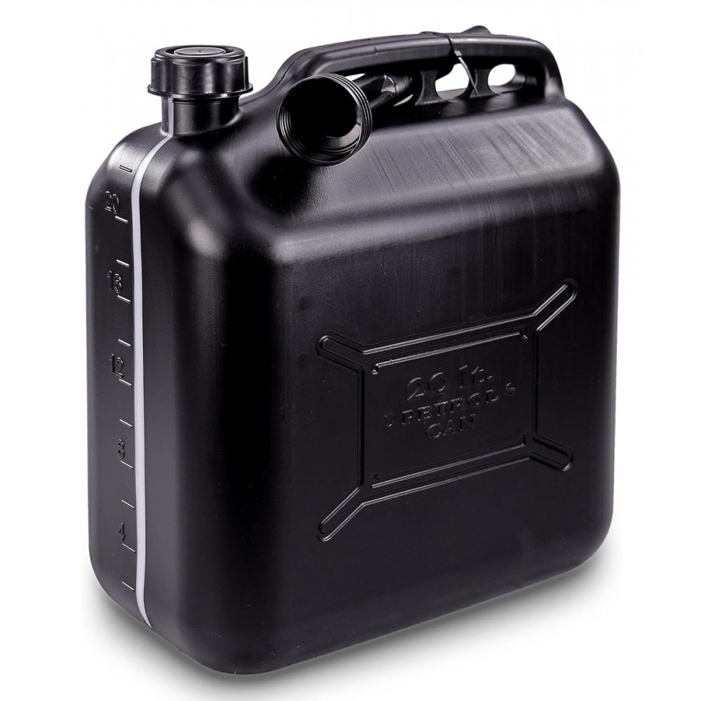 PROPLUS δοχείο καυσίμων 530047 με σπιράλ, πλαστικό, 20lt, μαύρο PROPLUS δοχείο καυσίμων 530047 με σπιράλ, πλαστικό, 20lt, μαύρο