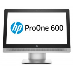 HP PC ProOne 600 G2 All-in-One, Refurbished Grade A, i5-6500, 8/240GB SSD, 21.5", DVD-RW, Cam, FreeDOS