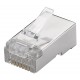 GOOBAY βύσμα RJ45 93829, CAT 6 STP, μεταλλικό, 10τμχ GOOBAY βύσμα RJ45 93829, CAT 6 STP, μεταλλικό, 10τμχ