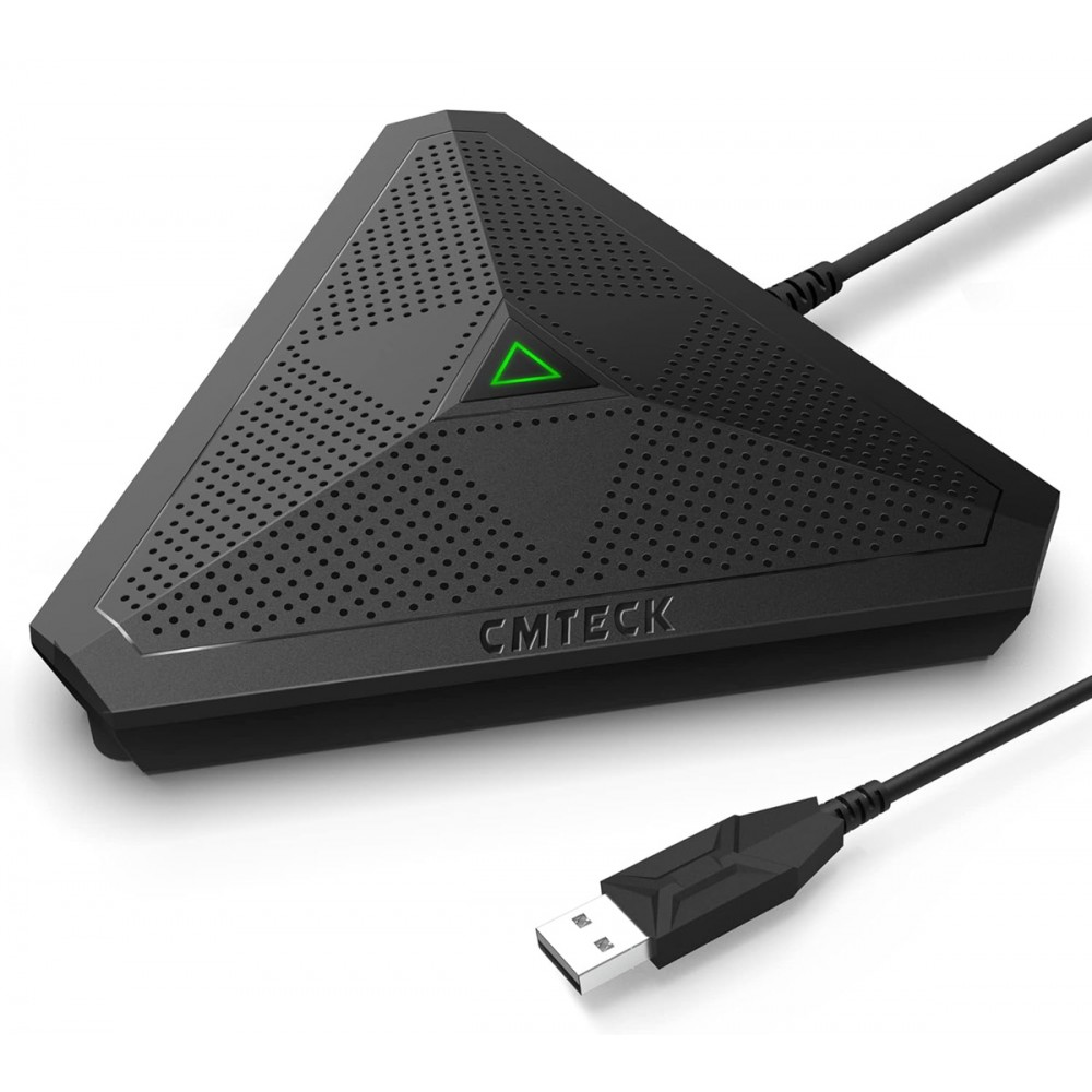 CMTECK επιτραπέζιο μικρόφωνο M001, omnidirectional, USB, μαύρο CMTECK επιτραπέζιο μικρόφωνο M001, omnidirectional, USB, μαύρο