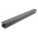 DELOCK cable management 22029, πλαστικό, 40x40mm, 1m, γκρι