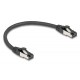 DELOCK καλώδιο δικτύου 80566, CAT 8.1 S/FTP, copper, 2000MHz, 0.25m, μαύρο DELOCK καλώδιο δικτύου 80566, CAT 8.1 S/FTP, copper, 2000MHz, 0.25m, μαύρο