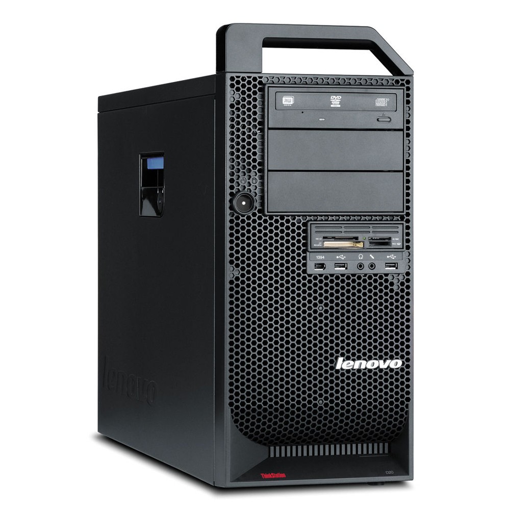 LENOVO WorkStation D20, Refurbished Grade A Repainted, X5650, 12/512GB SSD, DVD, QUADRO 2000, FreeDOS