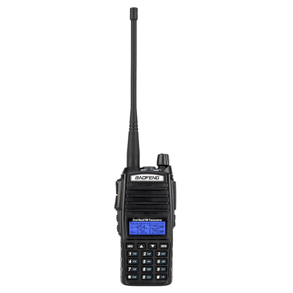 BAOFENG ασύρματος πομποδέκτης UV-82, VHF/UHF, 8W, μαύρος BAOFENG ασύρματος πομποδέκτης UV-82, VHF/UHF, 8W, μαύρος