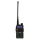 BAOFENG ασύρματος πομποδέκτης UV-5R, VHF/UHF, 5W, μαύρος BAOFENG ασύρματος πομποδέκτης UV-5R, VHF/UHF, 5W, μαύρος
