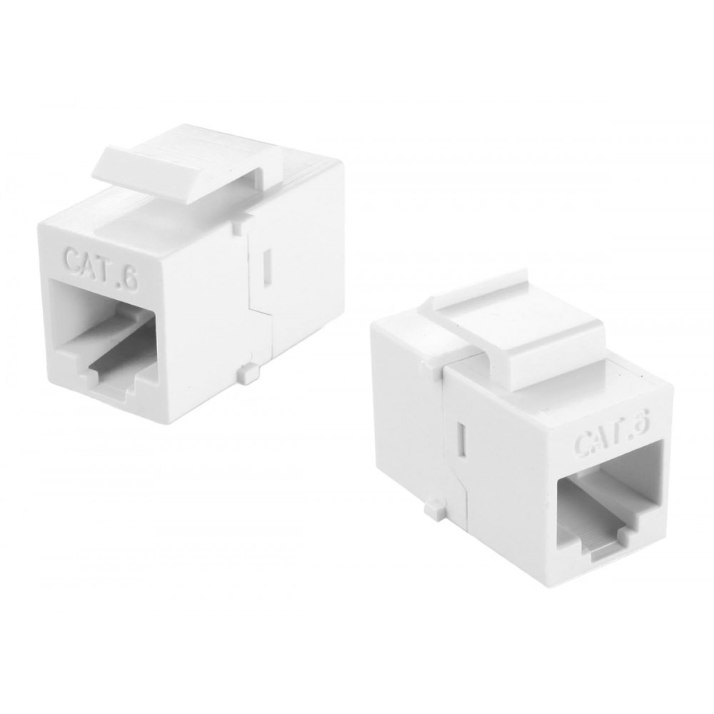 POWERTECH Keystone module RJ45 CAB-N426, CAT 6 UTP, λευκό POWERTECH Keystone module RJ45 CAB-N426, CAT 6 UTP, λευκό